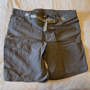 XXL Grey North Face Hiking Shorts